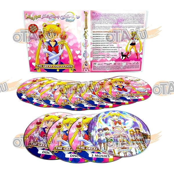 Sailor Moon (Naoko Takeuchi Collection) Manga Box Set 1: With 16